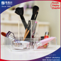 Acrylic Makeup Brush Holder with Lid